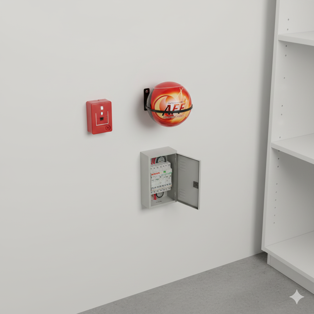 Fire extinguisher ball in Jaipur - VM Fire Solutions